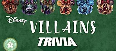 Board Room Trivia: DISNEY VILLAINS EDITION!