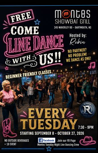 Line Dance – Every Tuesday