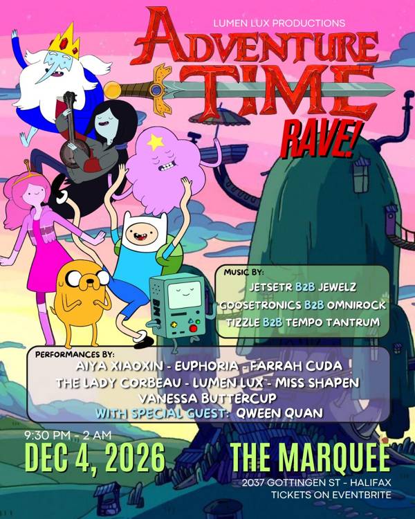 ADVENTURE TIME RAVE