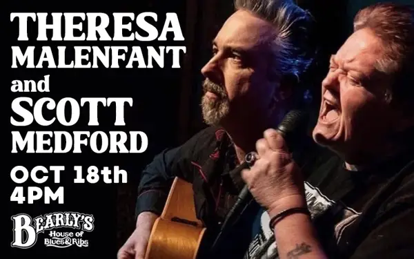 Theresa Malenfant & Scott Medford 4pm (click for tickets)