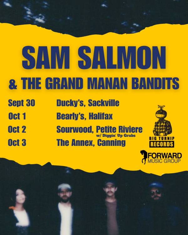 Sam Salmon & The Grand Manan Bandits (Fredericton/Hanwell Rd.)