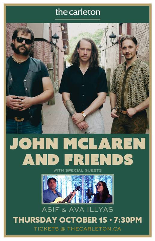 John McLaren and Friends w/ Asif & Ava Illyas