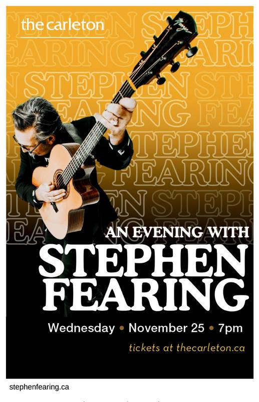 An Evening With Stephen Fearing