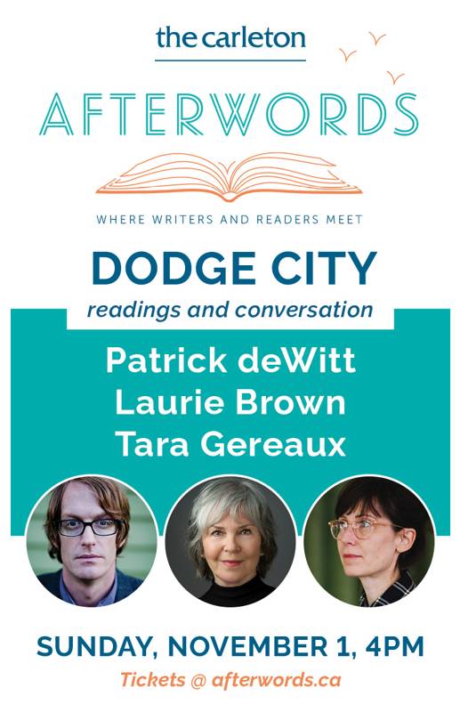 AfterWords Literary Festival - Dodge City: In Conversation