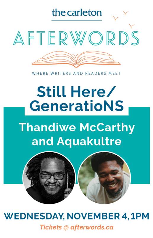 AfterWords Literary Festival: Still Here/GeneratioNS
