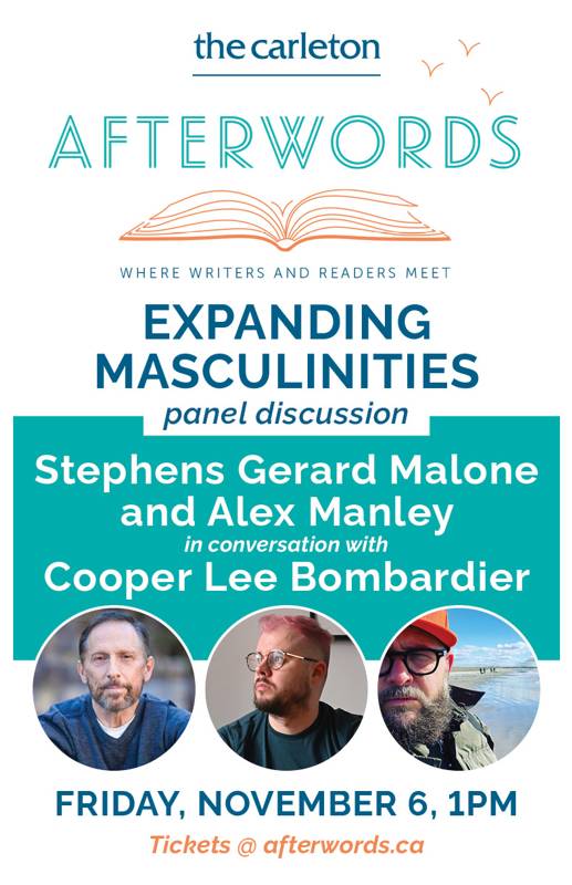 Afterwords Literary Festival: Expanding Masculinities: Panel Discussion
