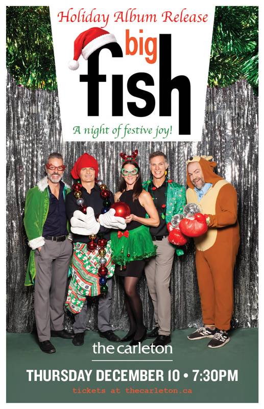 Big Fish Holiday Album Release: A Night of Festive Joy!