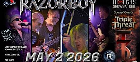 RAZORBOY - The Ultimate 80's Rock Concert Showband