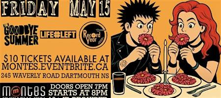 Rock Show with THE GOODBYE SUMMER, LIFE LEFT, & RECORD YEAR