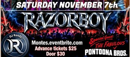 RAZORBOY - The Ultimate 80's Rock Concert Showband