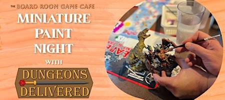 Miniature Paint Night!