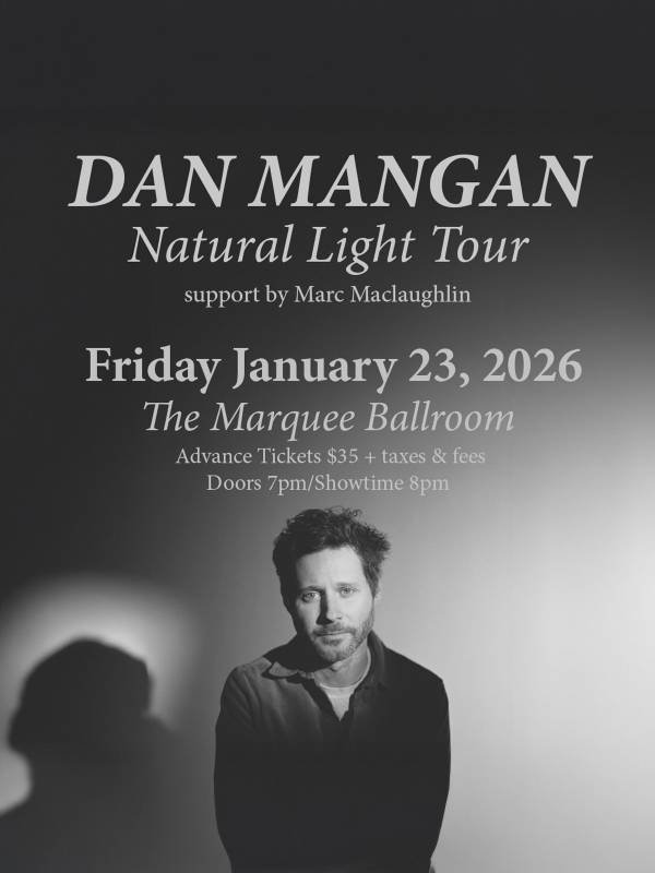 Dan Mangan: Natural Light Tour