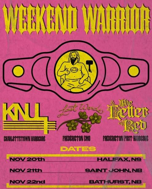 Knull, Lifeleft, Last Words & The Letter Red