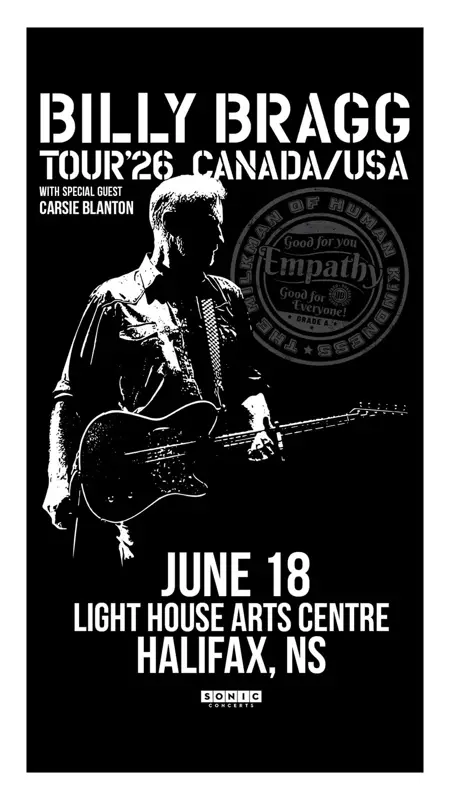 Billy Bragg (Thursday)