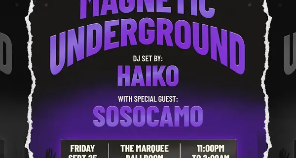 MAGNETIC WORLD AFTER PARTY: Haiko & sosocamo