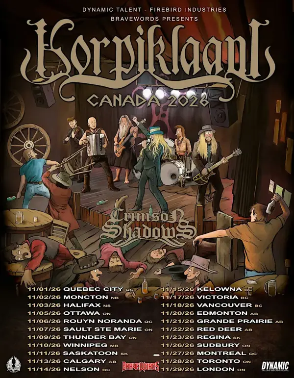 Korpiklaani & Crimson Shadows
