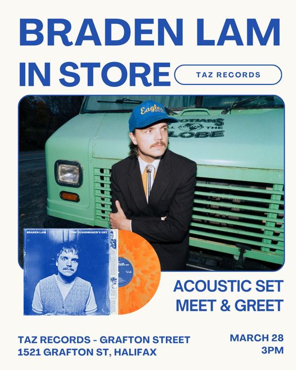 Braden Lam — In-Store at Taz Records