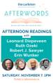 AfterWords Literary Festival - Saturday Afternoon Readings