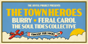 CONCERT FOR SOCKS – THE TOWN HEROES, BURRY, FERAL CAROL, THE SOUL TIDES COLLECTIVE
